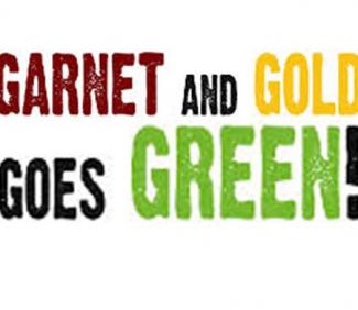 Garnet and Gold Goes Green
